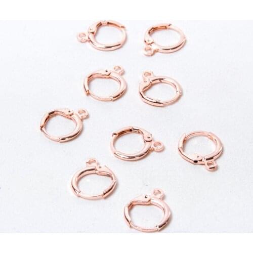 Metal Italian Earrings Lock (10'lu)