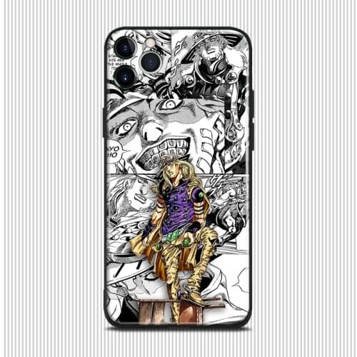 Gyro Zeppeli jojo anime For iPhone se 6 6s 7 8 plus x xr xs 11 pro max soft silicone phone case cover shell