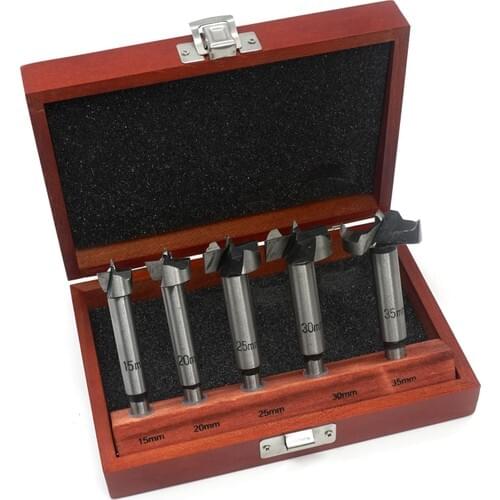 Rox Wood Hinge Cup Milling End Set 5 Piece
