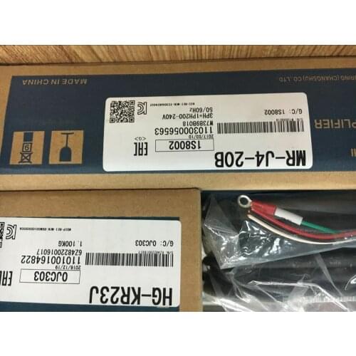 ONE NEW Mitsubishi HG-KR23J Servo Motor Free shipping