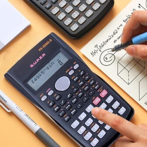 Portable Scientific Calculator Stationery School Office Engineering Multifunction School Engineering Scientific Tool
