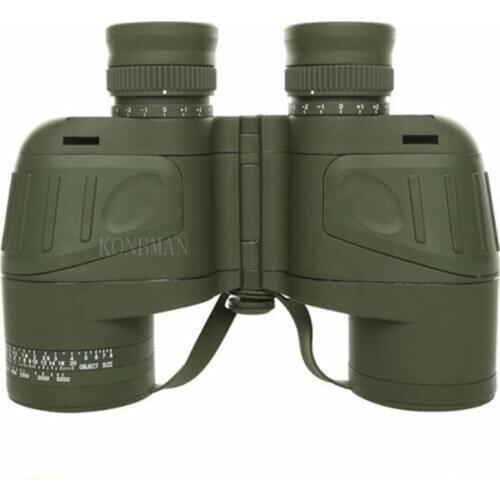 Telescope Professional Binoculars 10x50 Binoculars Waterproof Powerful Navigation Compass Military Telescope 2021