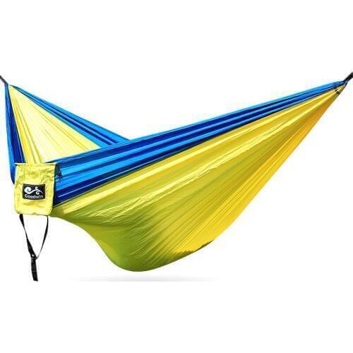 Garden hammock swing hammock under parachute nylon fabric
