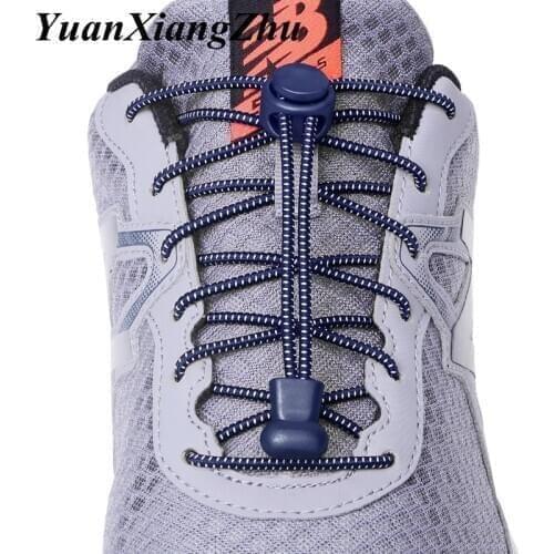 1 Pair Sports Elastic Shoelaces No tie Shoe Laces Kids Adult Lazy Locking laces Shoe accessories elastique chaussure