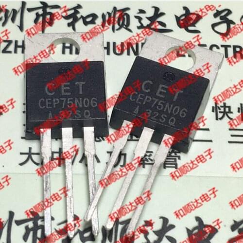 10pcs/lot CEP75N06 Brand new original stock TO-220 60V 87A