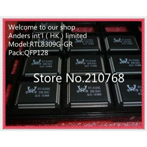 10pcs/lot RTL8309G-GR RTL8309G RTL8309 QFP128