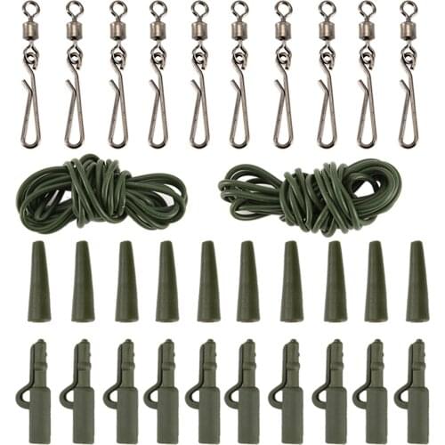 32 in 1 Carp Fishing Tackles Sea Fishing Rolling Swivels Terminal Tackle
