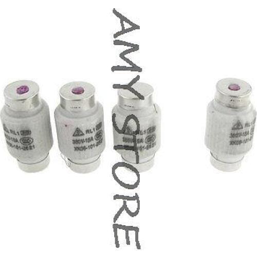 4pcs RL1-15 AC 380V 15A 32 x 16.5mm Screw Type Fuse Link Low Voltage