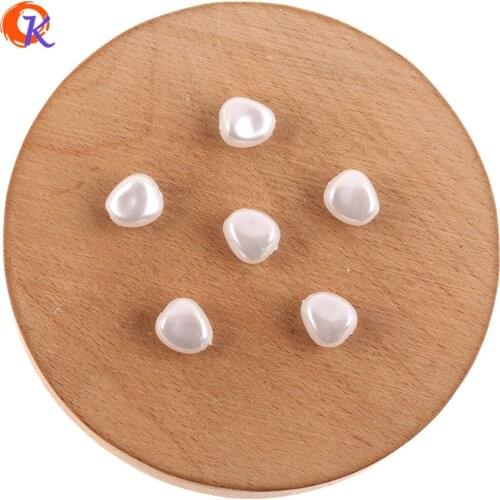 Cordial Design 500Pcs 10*11MM Acrylic Beads/Jewelry Accessories/Hand Made/Imitation Pearl Bead/DIY Beads Making/Earring Findings