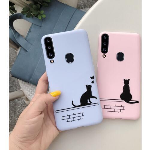 Ase For Samsung Galaxy A20S SM-A207F A20s A 20 S Silicone Soft Cover Case For Samsung Galaxy A 20 s A20s Bumper Cases Coque