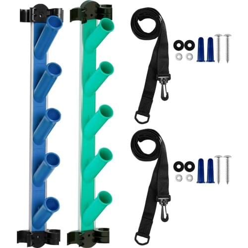 Swimming Pool Accessories Holder Space-saving Storage Rack Fit For Brushes, Nets, Vacuums, Poles, And Other Cleaning Attachments