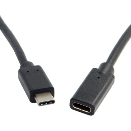 Type-c cable 20cm 100cm USB3.1 USB-C Type-c male to female extension cable for Macbook