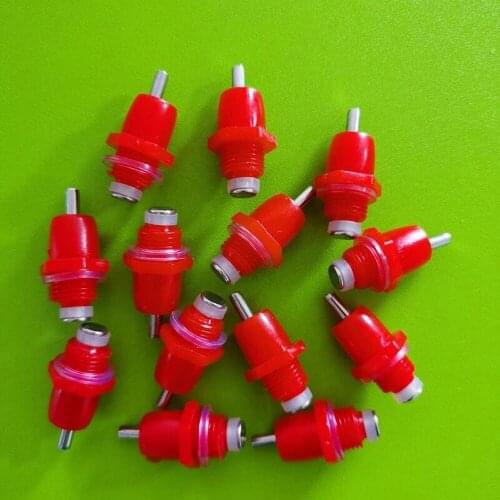 20 Pcs Poultry Chicken Nipple Drinker Automatic Waters Spring Type Drinking Fountain Mouth Water Poultry Farming Equipment