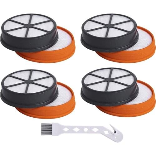 4Pack Type 90 Filters Kit for Vax Replacement Filters Premium Pre & Post Motor HEPA Filter Set for Vax Vacuum Filter