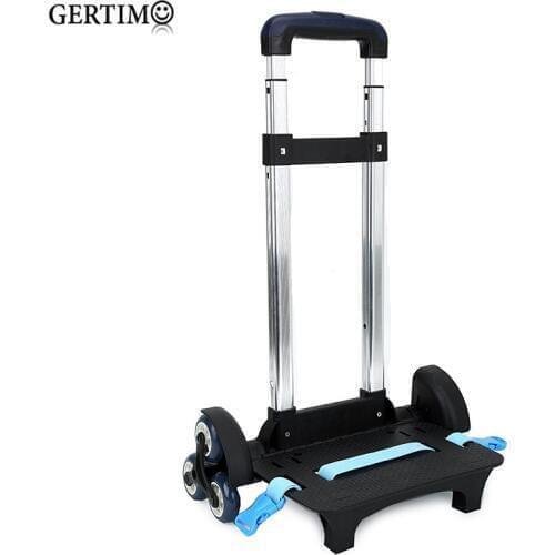 3 Wheel Fold Pull Rod Bracket Roll Cart Trolley School Bags Easy Climb The Stairs Mochila Infantil Rodinha Mochilas School Kids