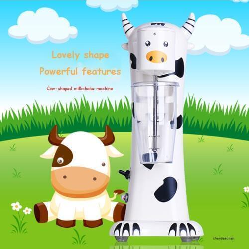 Milkshake machine cartoon Milk Shake Machine single-head Drink mixer Make Milks Foam/Milkshake Bubble Tea Machine for home 220v