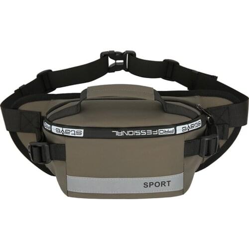 Fashion Outdoor Waist Bag Running Close-Fitting Waist Bag Reflective Strip Chest Bag Anti-Theft Mobile Phone Cash Register Bag