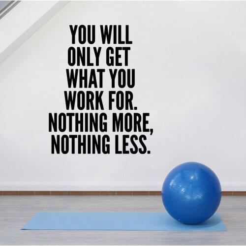 New Design GYM Sticker Waterproof Vinyl Wallpaper Home Decor For Kids Rooms Decoration Background Wall Art Decal Drop Shipping