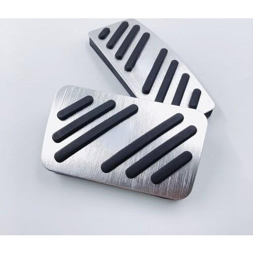 Aluminum alloy Car-styling Accelerator Gas Pedal Brake Pedals Non Slip Pads Cover AT For Cadillac XT5 2016 2017 2018 Accessories