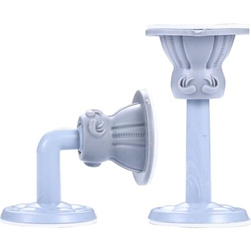 Silicone stopper for doors Holder safety wind protector damper wall floor Non-punch mute anti-collision Door Plug home Hardware