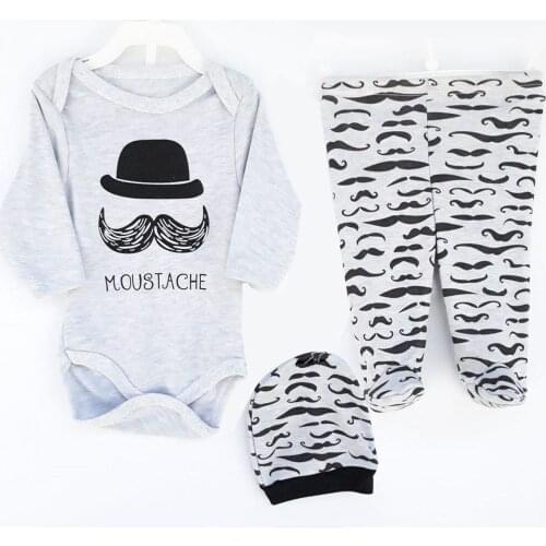 Moustache The Grills Whiskered capped 2'li suit