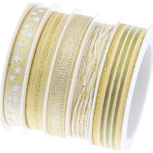 25Meters New Fashion Ribbon Set Handmade ribbon christmas ribbon Jute Ribbon