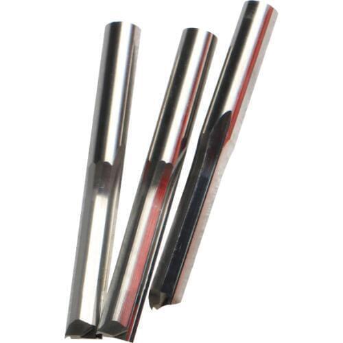 3 pcs 6.0*28mm Solid Carbide 2 Flute Straight Router Bits,CNC Tools Cutter,Milling Cutters,Cutting For Wood