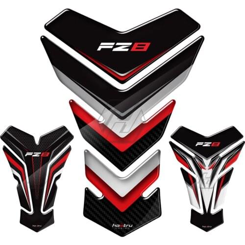 3D Motorcycle Tank Pad Protector Stickers Case for Yamaha FZ8S FZ8 Fazer ABS Decals