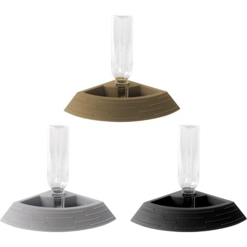 Automatic Refilling Reptile Water Dish Food and Water Bowl Food Feeder Water Dispenser for frog Terrapin Hermit-Crabs