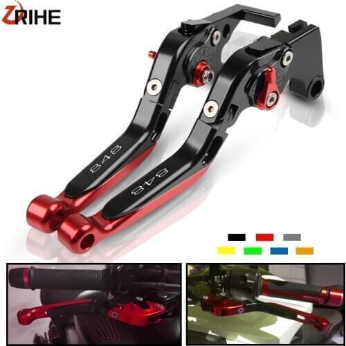 For Ducati 848 EVO 2007 2008 2009 2010 2011 2012 2013 Motorcycle CNC brake handle Adjustable Foldable Clutch Brake Levers Handle