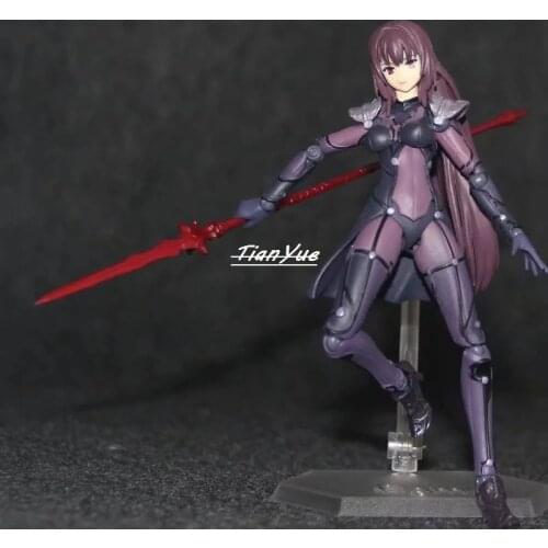 Fate Grand Order Lancer Scathach Figma 381 Action Figure Model Toy 15cm