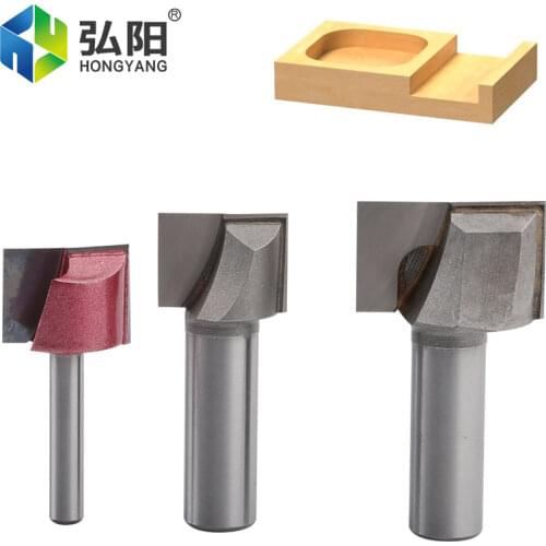 1pc 6/12.7mm Shank Bottom Cleaning Milling Cutter Carbide CNC End Milling Cutter Wood Carving Cutter T Slot Milling Cutter Bit