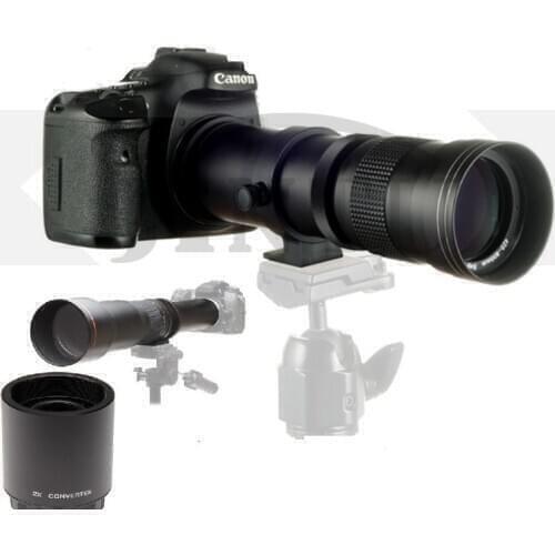 JINTU 420-1600mm f/8.3 Super Manual Telephoto Lens for SONY A58 NEX-3NL A7 A7R A6000 A6500 HX300 RX100II HX50 Mirrorless Camera