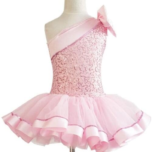 Girls Ballerina Dress Balet Danse Classique Costumes Pink Tutu Ballet Leotard Dancing Dress Kids Girls Dance Wear Ballet Adultes