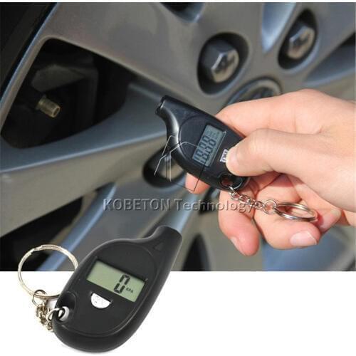 Portable Mini Car Tire Gauge meter Digital LCD Tire Air tester Pressure Gauge Portable For Car Auto Motorcycle Electronic