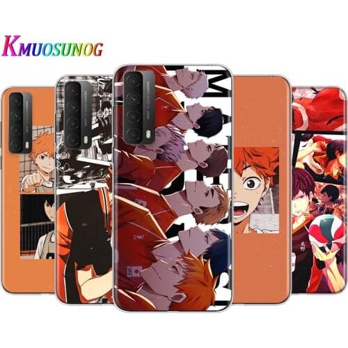 Transparent Cover Anime Volleyball For Huaeri Y9S Y9A Y9 Y8P Y8S Y7 Y7A Y7P Y6P Y6S Y6 Y5P Y5 Pro Phone Case