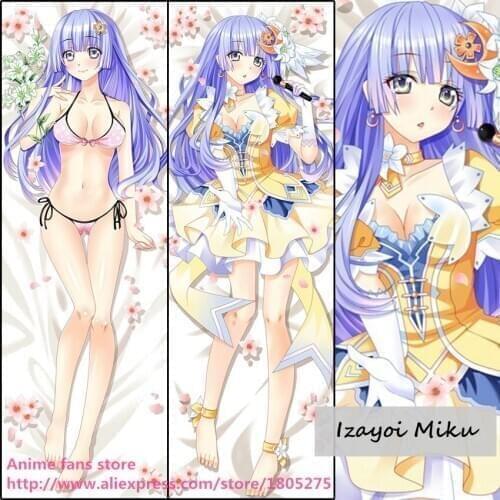 Cute Anime DATE A LIVE Izayoi Miku Lovely Japanese Pillowcase Pillow Case Cover decorative Hugging Body Bedding