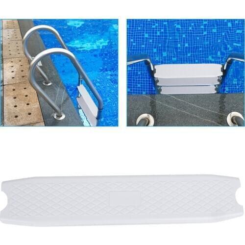 Ladder Step gear for trimmer Swimming Pool Plastic Anti-Slip Ladders Step Replacement Pedal Accessory White pluviometro