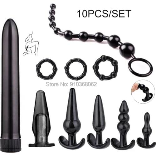 Butt Plug Set For Men Masturbation Adult Sexo Anal Dildo Tools Sexy Shop Erotic Toys For Woman Pussy Vaginal Massager Sextoys
