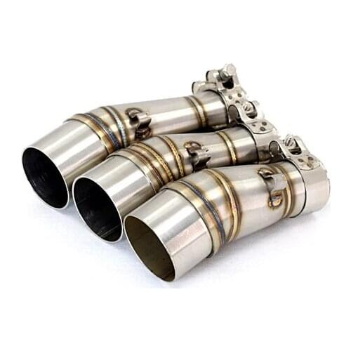 For Kawasaki NINJA 250 Link Pipe Stainless Steel Motorcycle Exhaust Pipe Muffler Link Pipe Motorbike Exhaust Mid Link Pipe