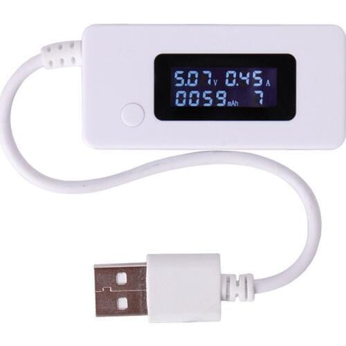 LCD USB Charger Capacity Current Voltage Tester Meter For phone power bank