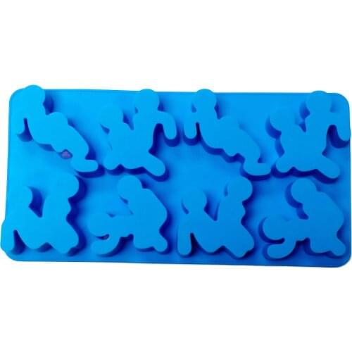 1X Sexy Silicone Ice Cube Maker Tray skull Fruit Juices Bachelorette Hen Party Cocktail Adult Party Favors Mold Bar love making
