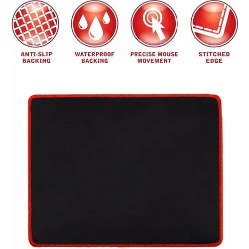 Middle Size Mouse Pad Natural Rubber Material Waterproof Desk Gaming Mousepad Mouse Mats for dota LOL Overwatch PUBG Mause Pad