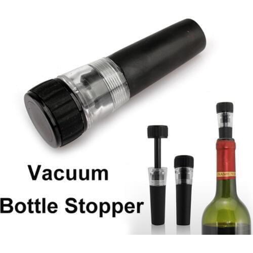 Wine Cork Wine Bottle Stopper Champagne Bottle Preserver Air Pump Stopper Vacuum Sealed Saver Bar Accessories Wine Accessories