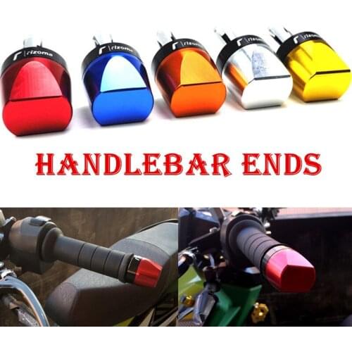 Motorcycle Accessories Moto Scooter Modified Anti-fall CNC Handlebar Ends Bar Ends Fit for Inside Diameter 18mm Handlebar