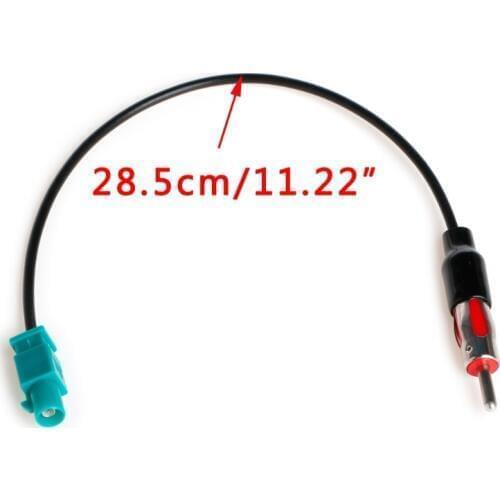 Car Truck Player Stereo Antenna Adapter Male Aerial Plug Radio Converter Cable