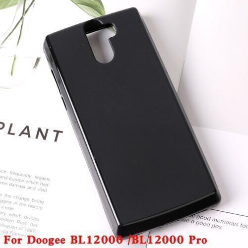 Black White and Gray Soft Matte TPU Case For Doogee BL12000 Pro 6 in Phone Protective Case Colorful Back Cover Guard Shell