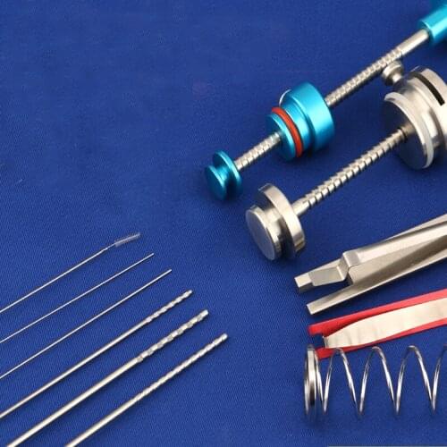 Liposuction Tool Circlip Negative Pressure Device Syringe Spring Liposuction Needle Liposuction Handle Connecting Tube Cleaning