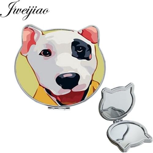 JWEIJIAO Argentina Du Gao moive 1X/2X Magnifying espelho de maquiagem most ferocious dog Ear Shaped Mirrors Accessories NS267