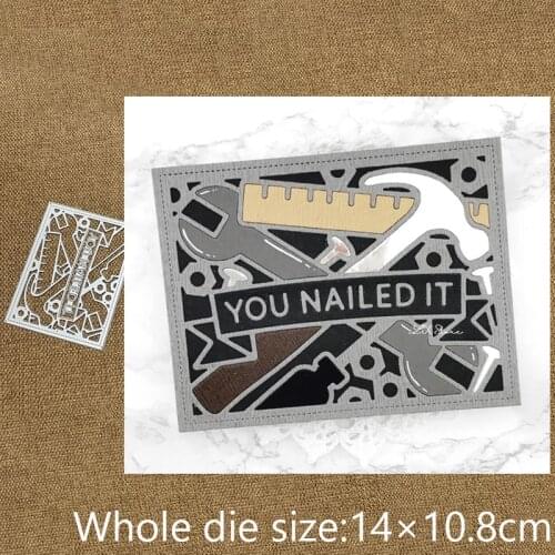 XLDesign Craft Metal Cutting Dies stencil mold TOOL BACKGROUND decoration scrapbook Album Paper Card Craft Embossing die cuts